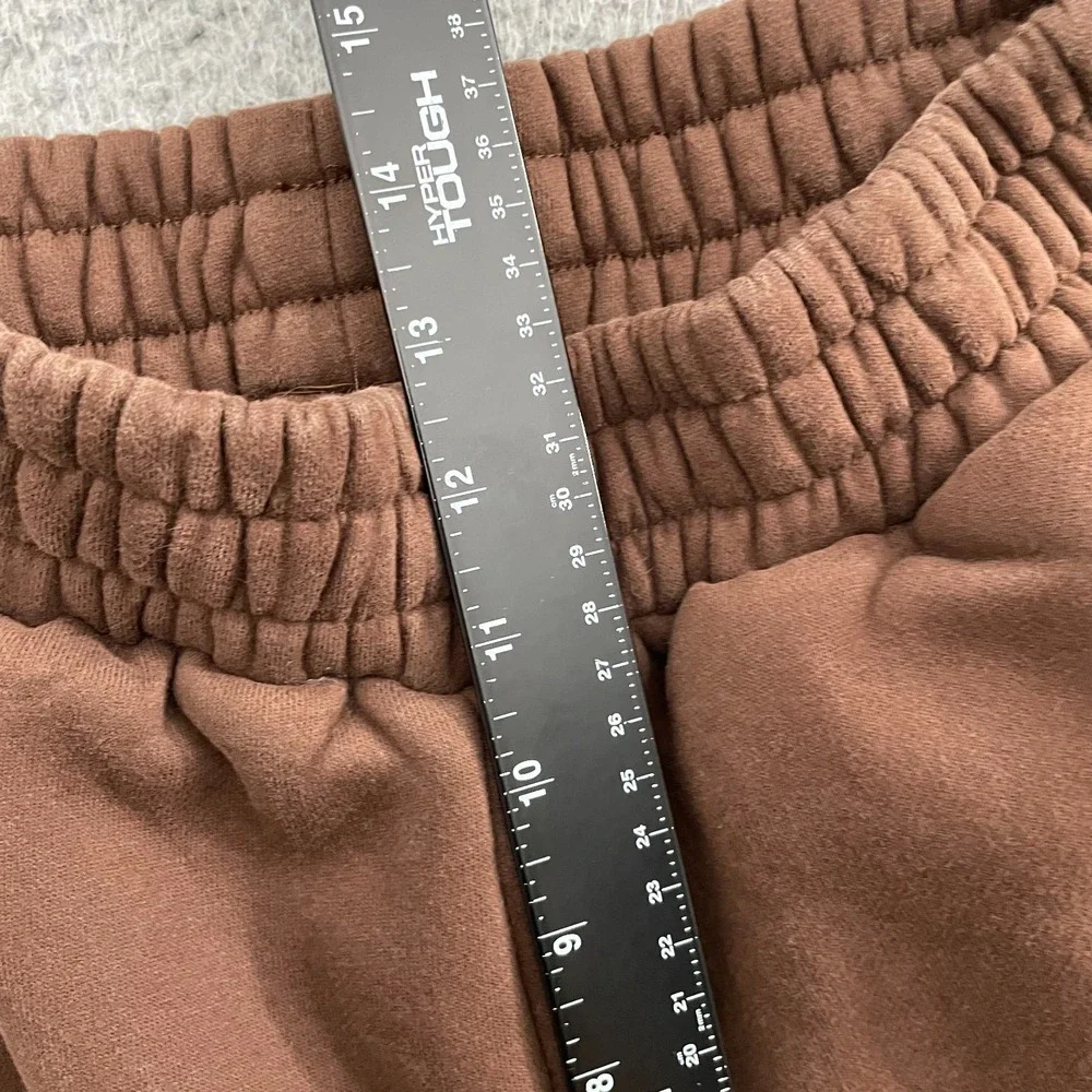 Comfrt Standard Sweatpants Unisex S Brown Lounge Stretch Pull On Jogger
